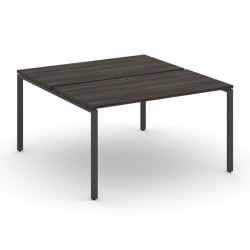 Рабочая станция двухсторонняя на 2 места CОНCЕПТ CН.ДРС-001 Дуб Мали Антрацит / CONCEPT CN.DRS-001