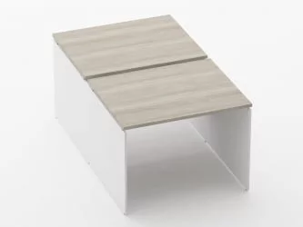 Рабочий модуль Дека ЛДСП каркас 75.165.10 Дуб Сантана светлый/Белый / Deka