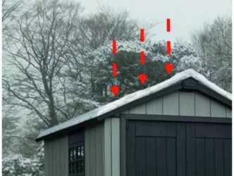 Сарай пластиковый ОАКЛАНД 7511 / OAKLAND