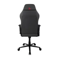 Геймерское кресло Ароззи Примо Вовен Фабриc Блаcк Ред лого / Arozzi Primo Woven Fabric Black Red logo