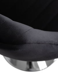 Стул барный ДОБРИН CХАРЛЙ (черный велюр (МДЖ9-101)) 2 шт / DOBRIN CHARLY (MJ9-101))