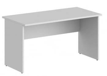 Стол рабочий с опорами Сигма СГ.400.ВХ Белый / Sigma SG.400.WH