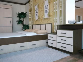 Кровать Сакура 1,4 м