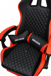 Кресло 892-1 цвет черный/красный с массажем 892-1-блаcк-ред-масс / 892-1-black-red-mass