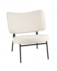 Кресло Дистриcт Лоунге букле Белый / District Lounge