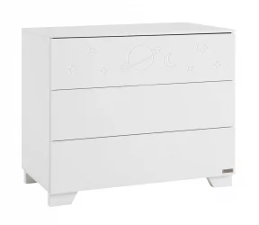 Тумбочка для детской Микуна Магиc Мум CО-1850 Вхите / Micuna Magic Mum CO-1850 White