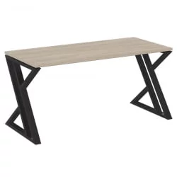 Стол рабочий ЛОФТ ВР.Л-СРЗ-4.7 Металл черный Дуб Аттик / LOFT VR.L-SRZ-4.7