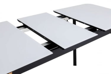 Стол раскладной Комби Гласс 140-180 Аутоматиc Натур/Лигхт матте гласс / Combi Glass Automatic Natur/Light matte glass