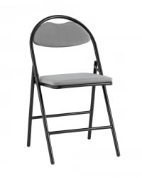 Складной стул Хаген велюр Темно-серый / Hagen