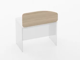 Офисная перегородка Глассй 5.12.10 Бук светлый / Glassy