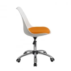 Кресло Ечаир-212 ПТВ 480761 Белое Оранжевое / Echair-212 PTW