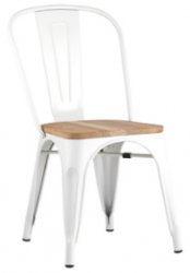 Стул ТОЛИКС ВООД Белый / TOLIX WOOD