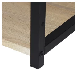 Стол на металлокаркасе БРАБИКС ЛОФТ CД-005 Дуб натуральный / BRABIX LOFT CD-005