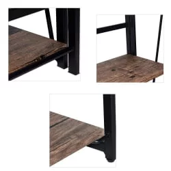 Стеллаж БРАБИКС ЛОФТ СХ-001 Мореный дуб / BRABIX LOFT SH-001