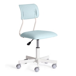 Кресло компьютерное детское Фунни ткань, голубой / Funny