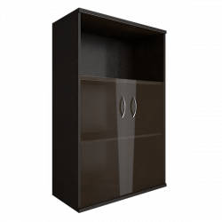 Шкаф средний широкий Рива А.СТ-2.2 Венге Цаво / Riva