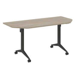 Стол складной мобильный КС-Пулл КС.М-7.Т2 Дуб Аттик/Антрацит / X-Pull X.M-7.T2