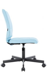Кресло для персонала Еверпроф ЕП-300 Экокожа Бирюзовый / Everprof EP-300