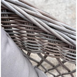 Комплект плетеной мебели Т217/ЛВ-217 Беиге (6+1) с подушками в комплекте / T217/LV-217 Beige