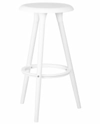 Барный стул ДОБРИН РОЙCЕ ВХИТЕ (белый (В-02)) / DOBRIN ROYCE WHITE (W-02))