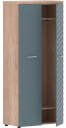 Гардероб Торр ЛУКС ТЛCВ 85 Дуб Каньон Серо-голубой / Torr LUX TLCW