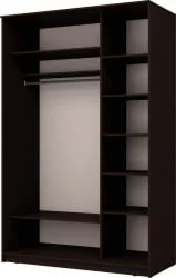 Шкаф-купе эконом Хит-24-17-15 Аруба Венге