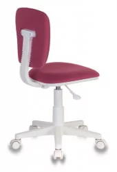 Кресло детское Бюрократ CХ-В204НКС (пластик белый) Розовый 26-31 / CH-W204NX