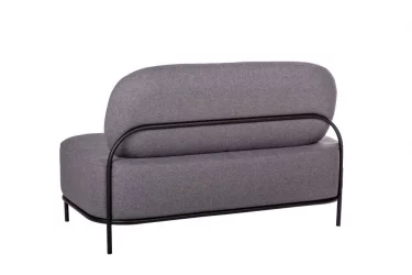 Диван Гаваии 2-х мест Тем серый / Gawaii