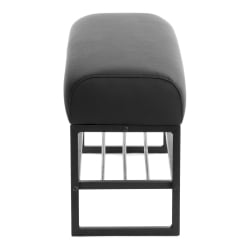 Банкетка Чарли Лукс/Чарли Люкс БО экокожа , Шарп Черный / Charli Lux/Чарли Sharp