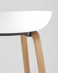 Барный стул Либра Софт с подушкой Белый / Libra Soft