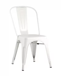 Стул ТОЛИКС с высокой спинкой Белый матовый / TOLIX