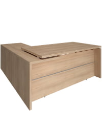 Стол руководителя ЙАЛТА ЛТ-C 18 Р Акация Лорка / YALTA LT-C R