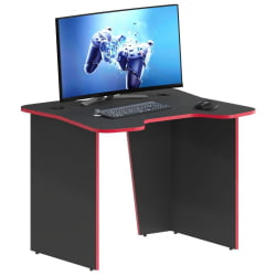 Игровой компьютерный стол СКИЛЛЛ СКЛ 100CБ антрацит/красный / SKILLL SKL 100CB