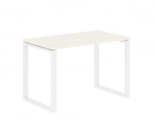 Стол письменный ЕДИС ЕКСТ 1167 Ясень Траун Белый / EDIS EQST