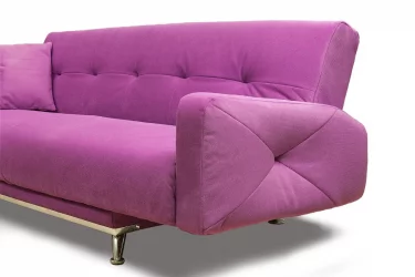 Диван МАНГО 3 (4 категория) Шаггй Фучсиа / MANGO Shaggy Fuchsia