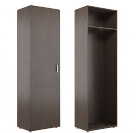 Гардероб однодверный БОН30250101 Темный дуб / BON30250101