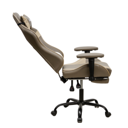 Кресло 896 КИНГКУЕЕН, цвет светло-серый/бежевый 896-лграй-беиге / KINGQUEEN, 896-lgray-beige