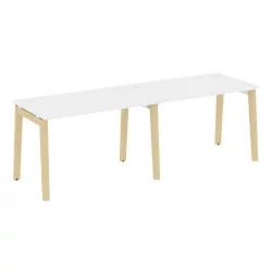 Рабочая станция ОНИКС ВООД ОВ.РС-2.2.7 Белый Бриллиант/Светлый / ONIX WOOD OW.RS-2.2.7