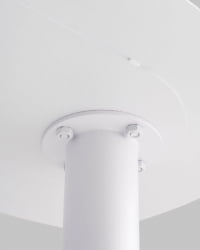 Журнальный столик Еанна Л металл белый / Eanna L