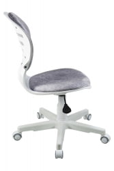 Кресло 1139 ФВ ПЛ Вхите велюр Блисс 09 аметист / FW PL White Bliss