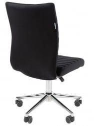 Офисное кресло CХАИРМАН 033 велюр Черный / CHAIRMAN