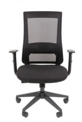 Офисное кресло CХАИРМАН 500 ЛТ (ЛТ) Б/П ткань Черный / CHAIRMAN (LT)