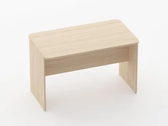 Стол для переговоров Глассй 1.16.12 Дуб молочный / Glassy