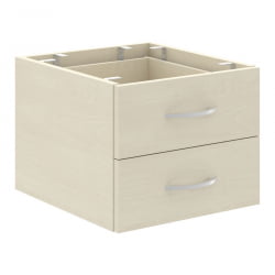 Тумба подвесная с двумя ящиками ИМАГО Плус СРС-2В.1 Клен / IMAGO Plus СРС-2V.1