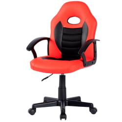 Детское кресло CХАИРМАН КИДС 111 Черный-красный / CHAIRMAN KIDS