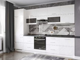 Кухонный гарнитур (ширина 317 см) Бьянка 38