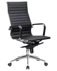 Офисное кресло для руководителей ДОБРИН CЛАРК Чёрный / DOBRIN CLARK
