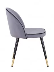 Стул Габи ЛУКС велюр Серый / Gabi LUX