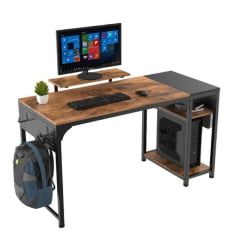 Стол письменный (для компьютера) ЕУРЕКА ЗКС-СС140Б-РББ с шириной 140 см Бровн / EUREKA ZX-SS140B-RBB Brown