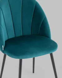 Стул для кухни Логан НЕВ велюр Изумрудный / NEW